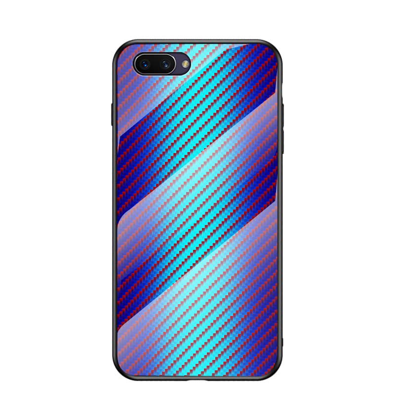 Funda Compatible con Honor 7S / Play 7,Compatible con Huawei Y5 2018 Funda para teléfono【Panel de PC + Cristal Templado + Silicona TPU】 3 en 1 a Prueba de Golpes Blue
