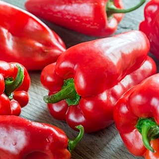 Fresh Red Bell Pepper, 11 lbs