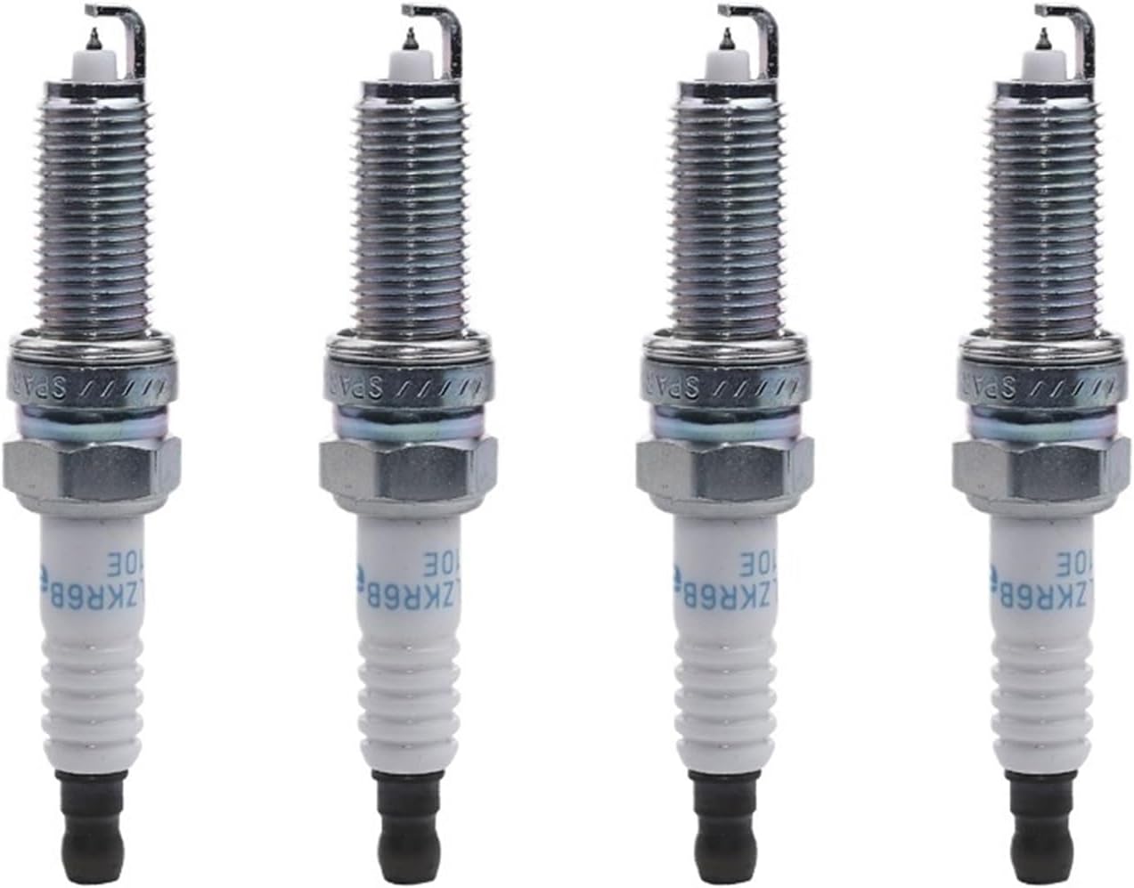 Ignition Coils & Spark Plugs Set Compatible With HYUNDAI ACCENT VELOSTER i30 i40 ix35 TUCSON Compatible With KIA RIO SOUL CEE'D 273012B100 UF652(4 x Spark Plugs)