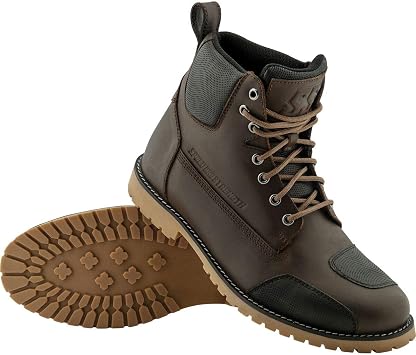 Speed and Strength Mens Call To Arms Leather Boot, Brown/Black, 10
