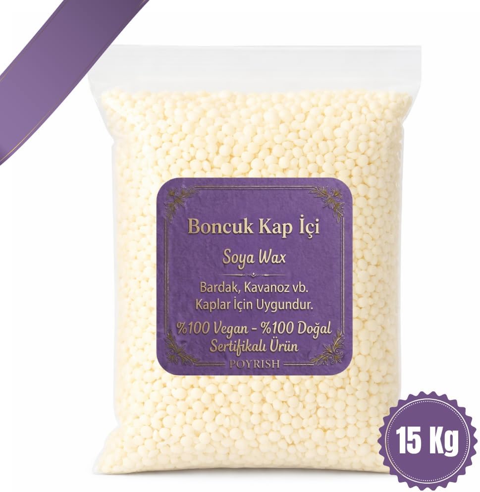 Boncuk Soya Wax 15 Kg. Kap İçi (PY2023)