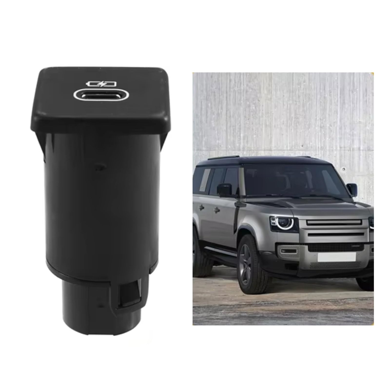 Adattatore interfaccia AUX USB per Auto, per Land Rover, Range Rover, Rover Sport Executive, Defender II L494 Presa USB-C per Auto T4K14636 LR150198
