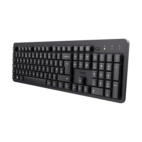 Trust Ody II Silent Wireless Keyboard UK Layout Cover