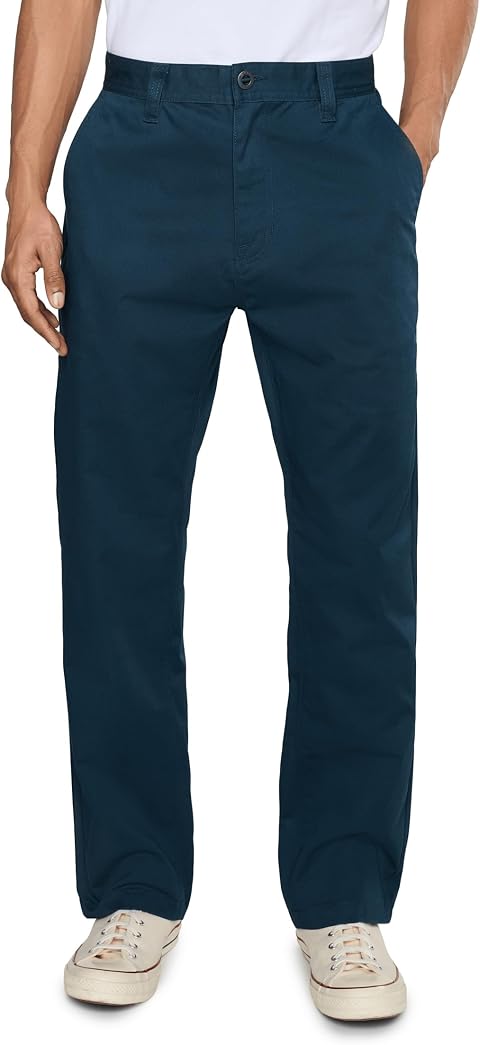 Мужские брюки Volcom Frickin Chino, цвет: Чёрный