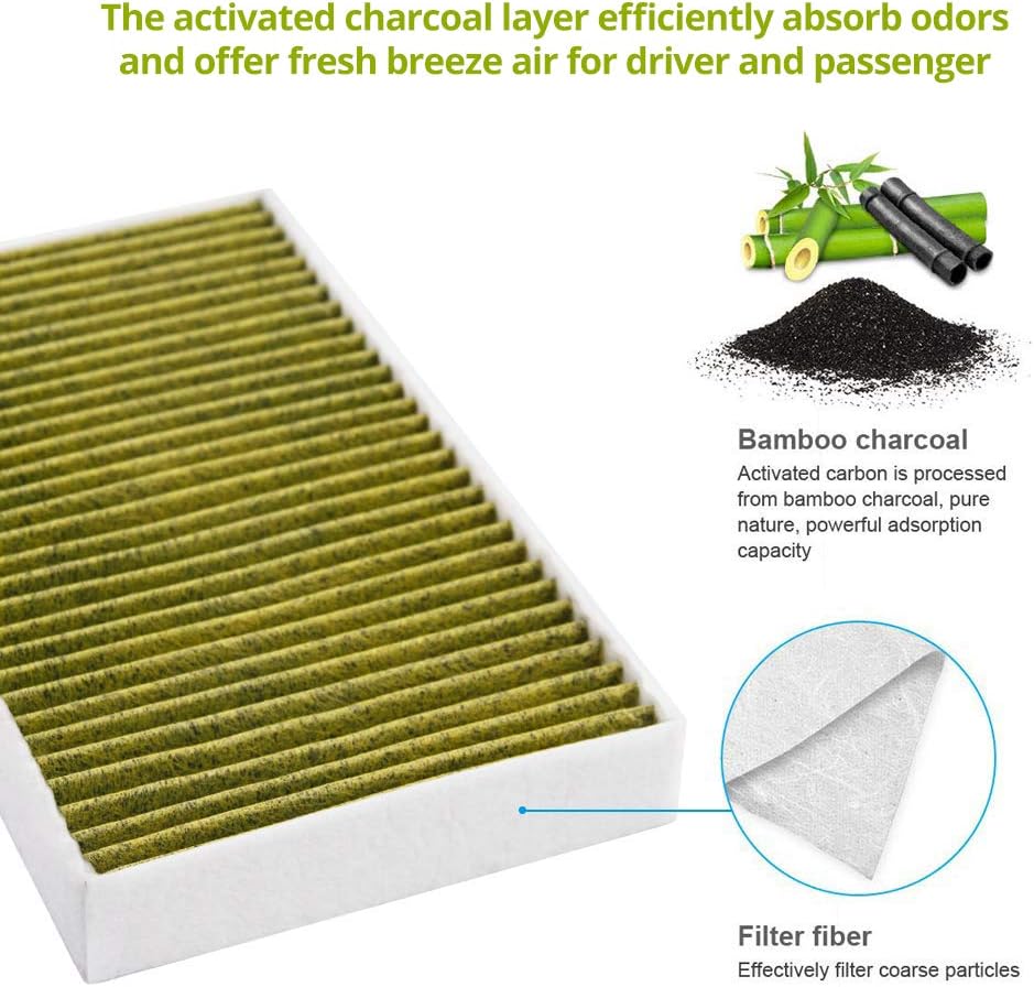 ThinSGO Tesla Model 3 Model Y Cabin Air Filter Replacement with Activated Carbon