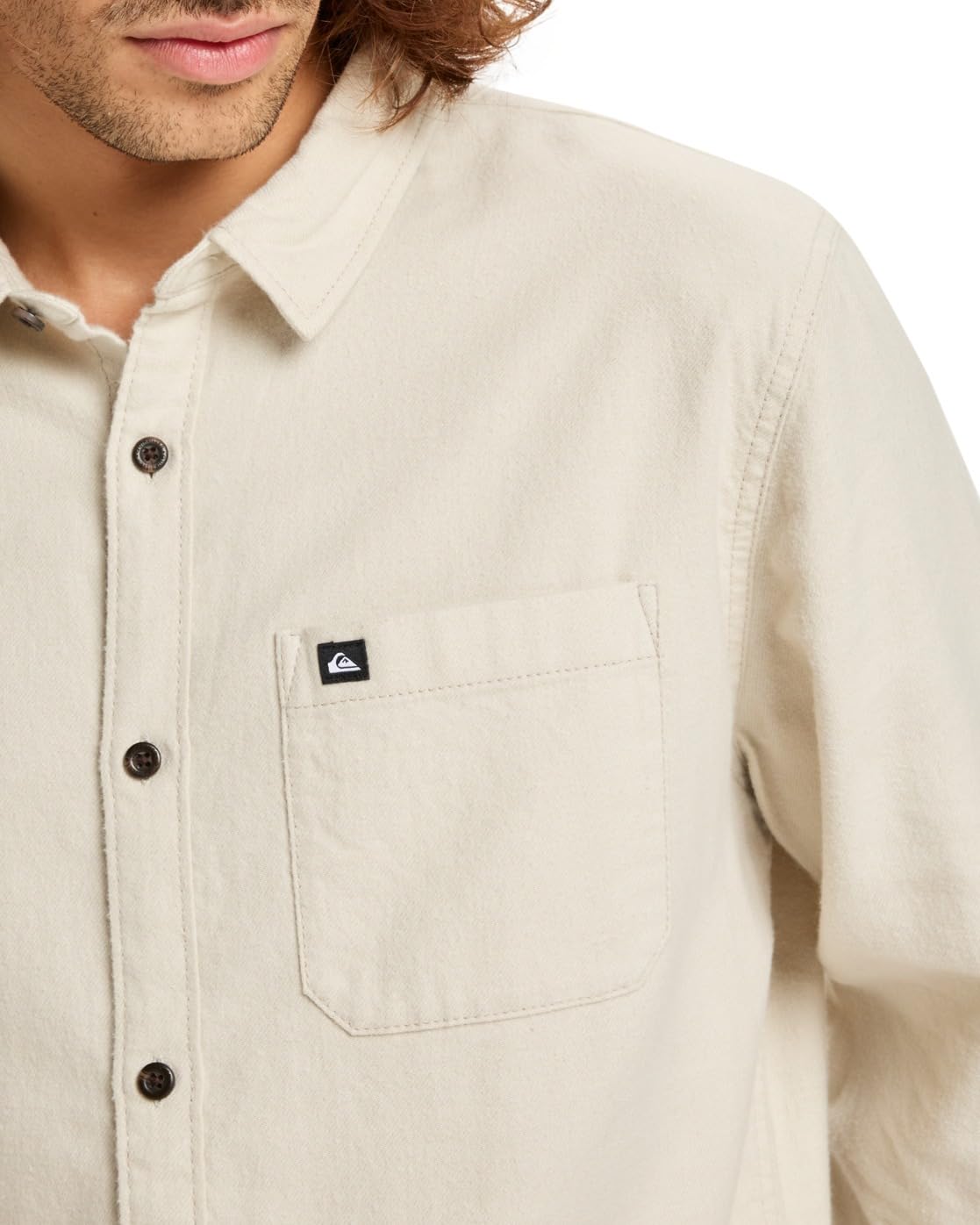 Quiksilver Motherfly Solid LS Shirt Camiseta Hombre (Pack de 1)