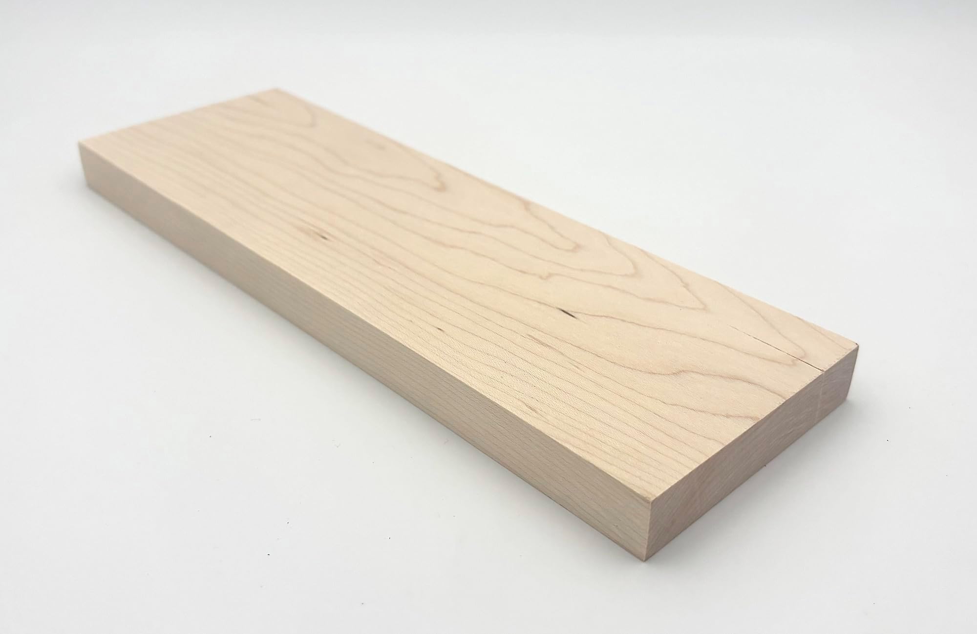 Maple Hardwood Board 4" x 0.75" x 12" – Premium S4S Craft Wood – Smooth Surfaced Four Sides – Ideal for DIY, Woodworking, Laser Cutting, CNC, Small Projects – Hand-Selected Maple Lumber