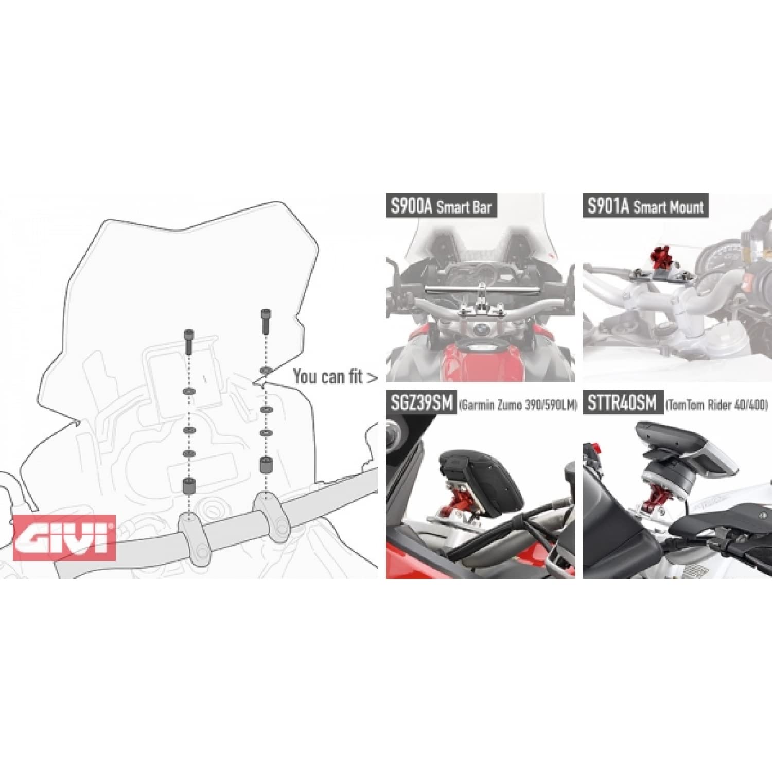 GIVI 02SKIT Mounting Kit