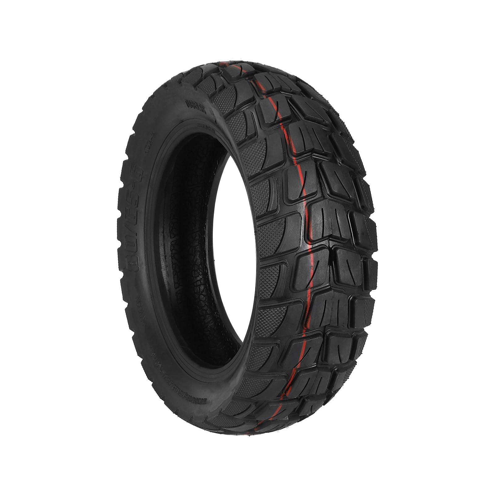 Pneu tout-terrain 80/65-6 pour trottinette électrique Kugoo M4 Pro/Zero 10X, 10 x 3,0 pouces (gonflable)