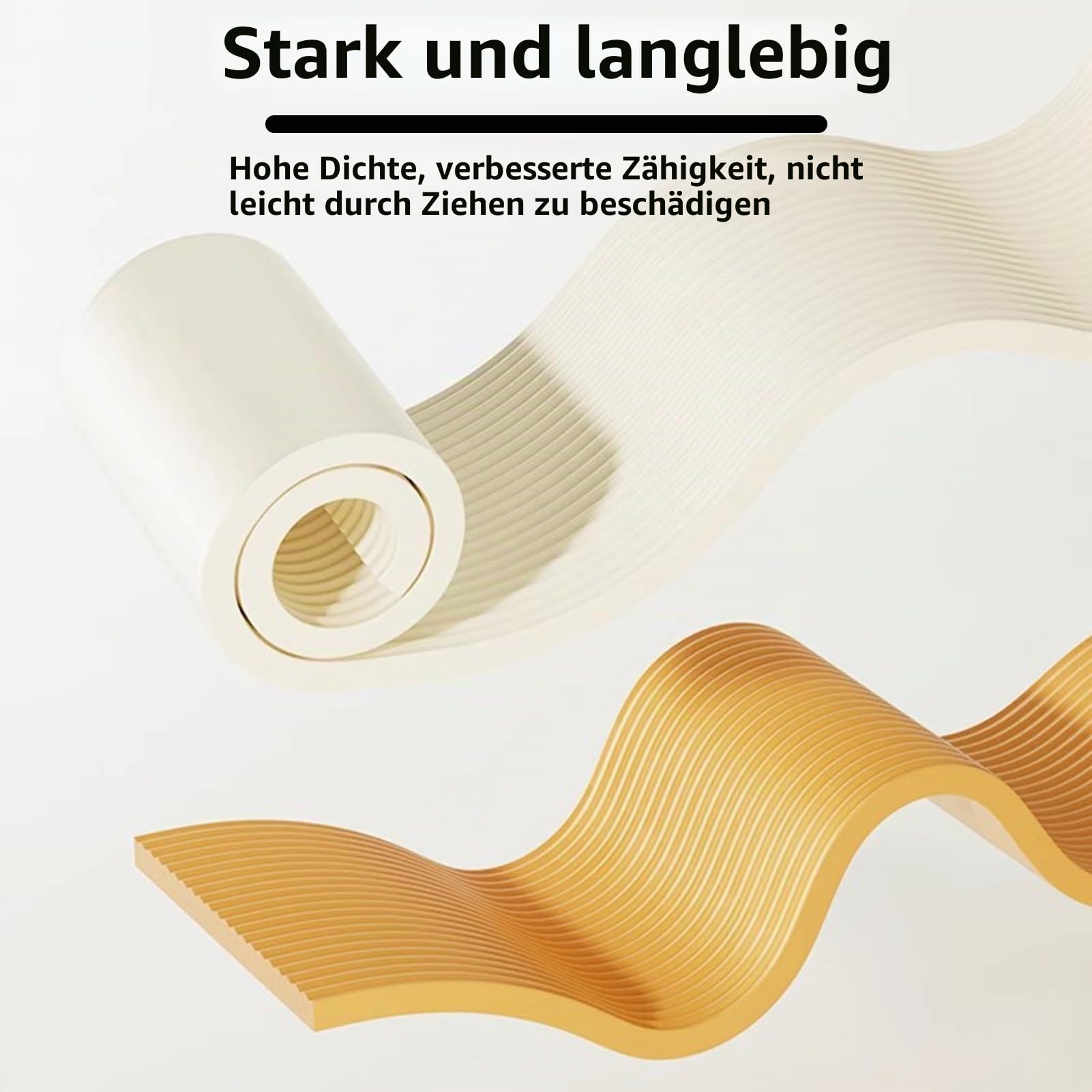 Garagen Wandschutz Garage Selbstklebend, für Auto Türkantenschutz, Garagen-Wandschutz Wandpolsterung, Kantenschutz Garage für Autotüren, Kann Geschnitten Werden Schaumstoff(Braun,500 cm x 20 cm)