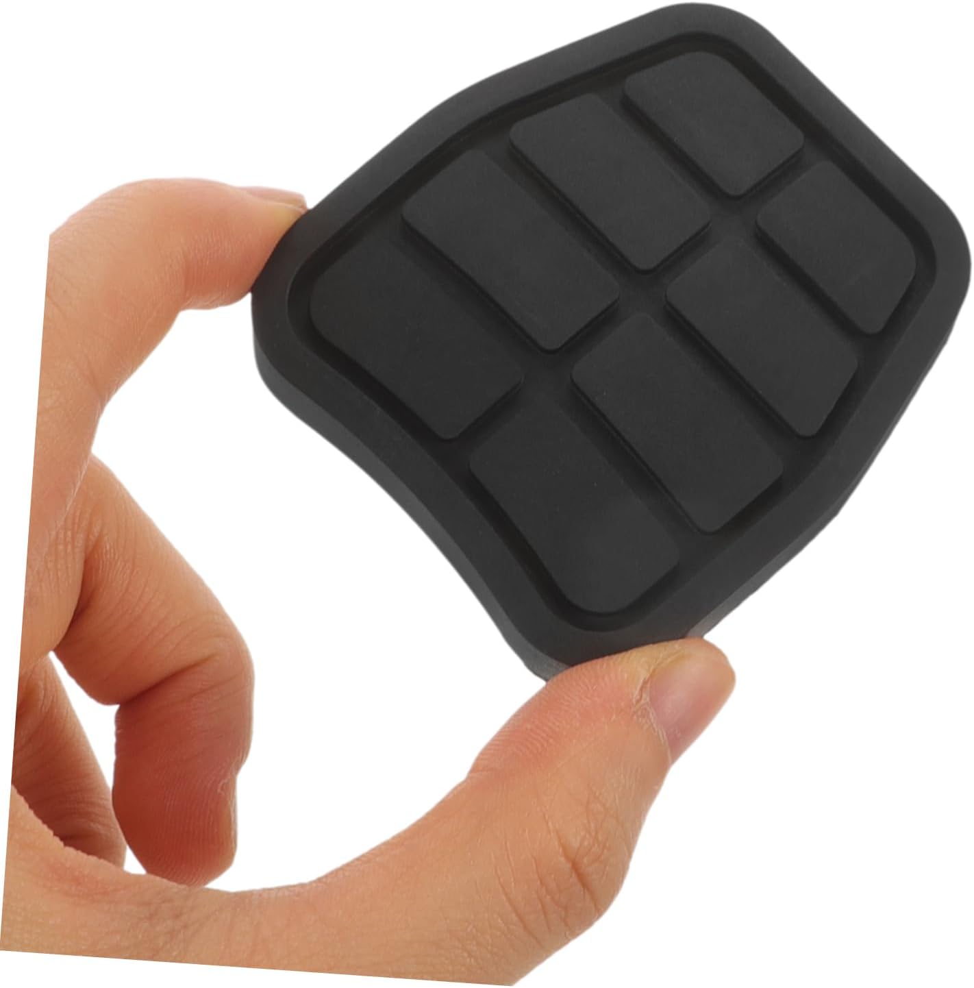 Alipis Car Brake and Clutch Pedal Pad Covers Non-Slip Rubber Protector Set for Safe Driving Compatible Most Vehicles
