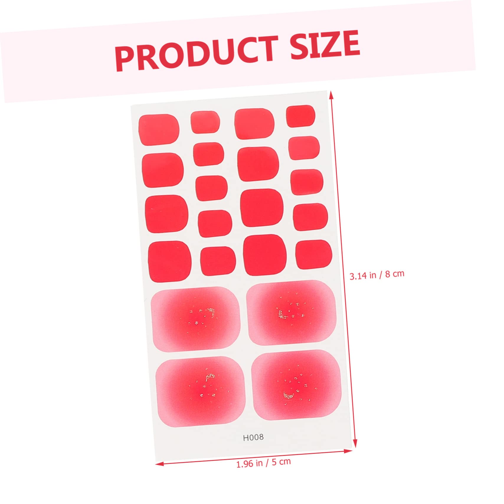 Healvian 5 Set Adesivi Unghie Natalizi Nail Wraps Artificiale Per Donne Design Per Facile Applicare E Personalizzare Per Domestico E 5 Fogli*5