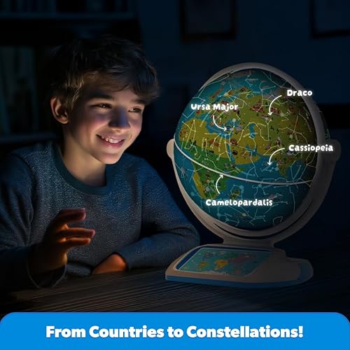 Vista 5 de PlayShifu Globo Interactivo para Niños – Orboot Explorador de la Tierra: Globo Interactivo Impulsado por Tecnología para Niños Regalo Inteligente