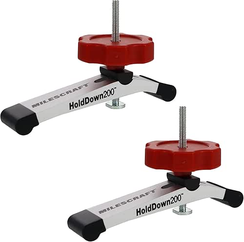 Milescraft 4036 Hold Down 200 2 Pack T-Track Hold Down