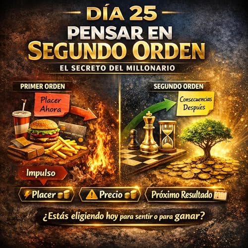 D&iacute;a 25: El arma secreta del millonario &mdash; pensar en &ldquo;segundo orden&rdquo; y ganar donde otros se autodestruyen