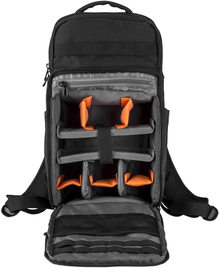 SLINGER Alpine 190 Lightweight Backpack for Camera, Laptop or Drone DSLR/SLR/Mirrorless Photography Camera Bag Quick Side Insert Camera Case with Tripod Holder