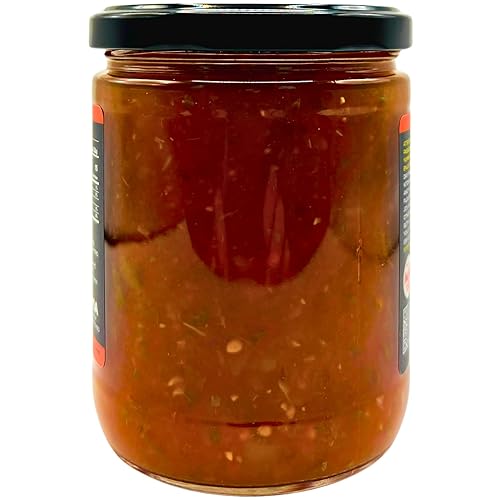 Miniatura 4 de Sixth Day Snacks Salsa suave de mango y jalapeño (16 onzas), sin gluten, ingredientes frescos, vegana y baja en sodio