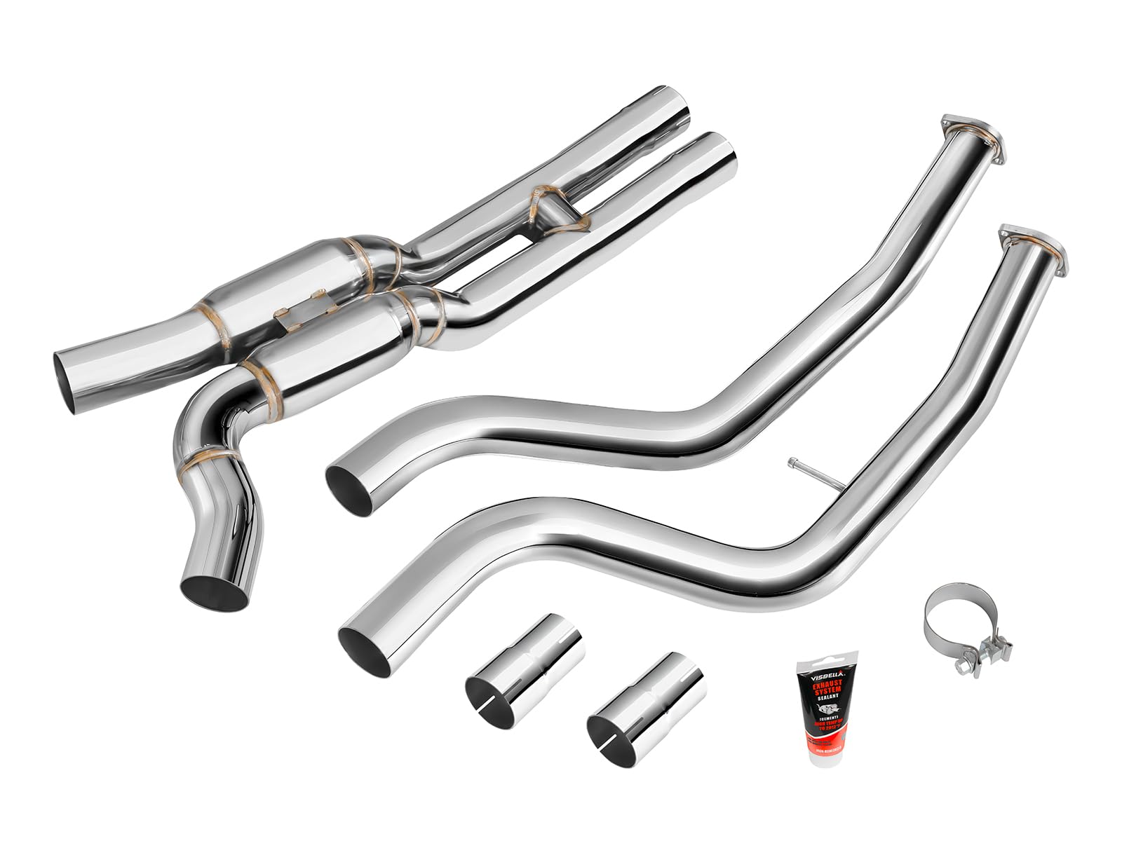 fmic.eu PERFORMANCE Downpipe do BMW M2 CS Competition (F87) S55 GPF/OPF + tłumik sportowy układ wydechowy wydech nierdzewny