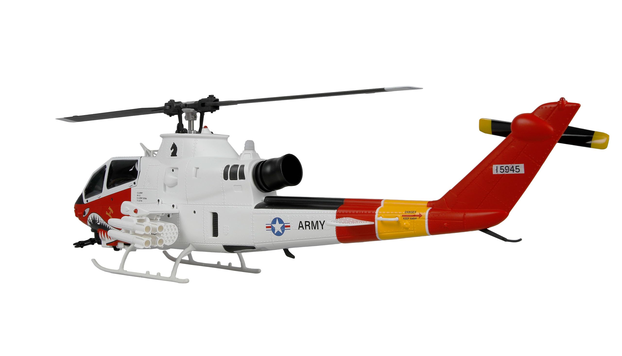 Helicóptero teledirigido Bell AH-1 Arctic Cobra Helicóptero de 6 canales 3D/6G RTF