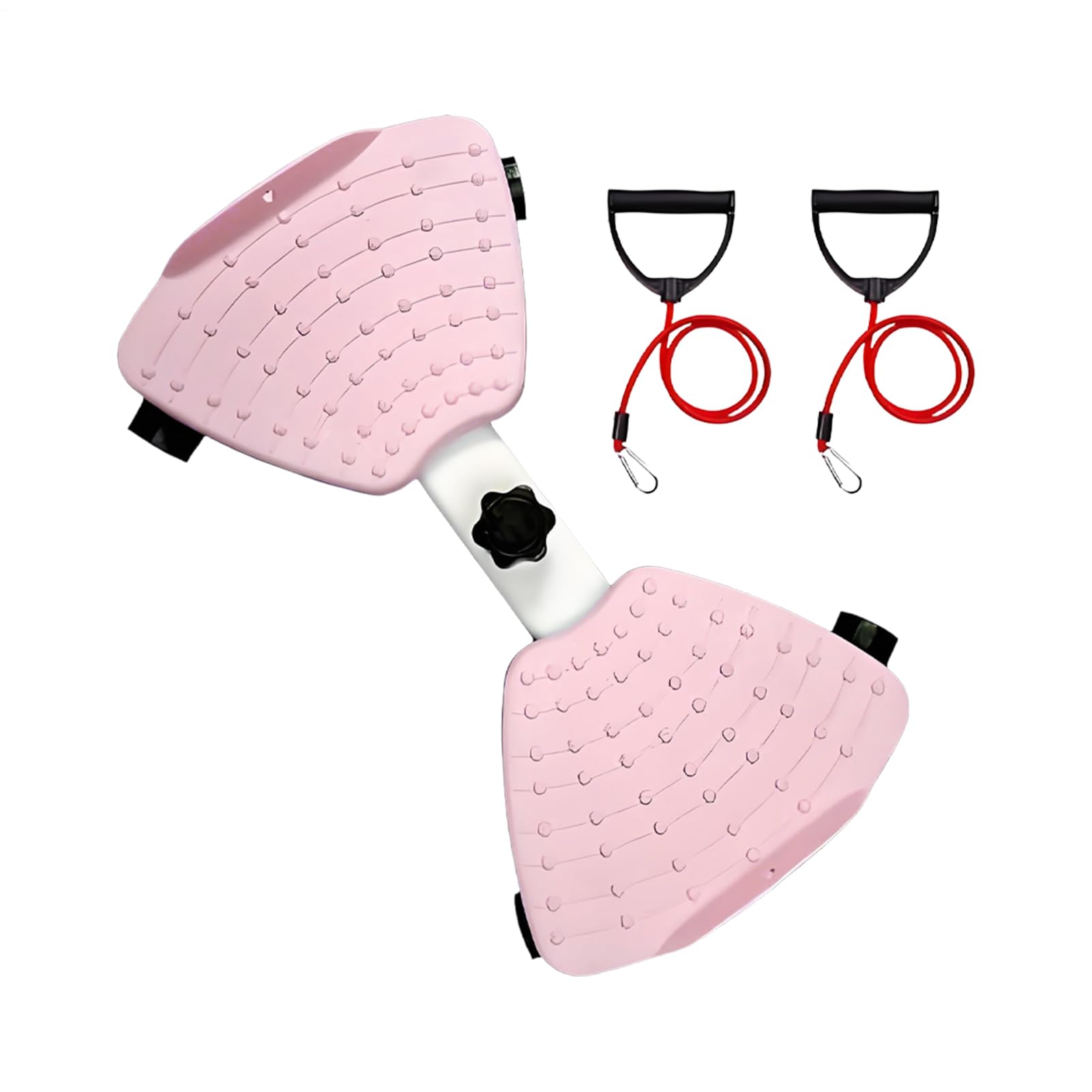 Boards de twist d'exercice Machine de taille tordu pour les femmes gras du ventre | Exercices Twist Boards avec bandes de résistance, machine d'entraînement à la taille, équipement gymnase à domicile