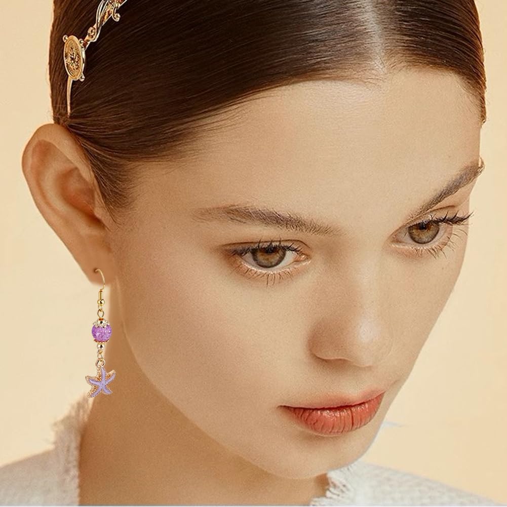 Beebeecraft 1 Box 80Pcs Gold Bead Tips Knot Covers 18K Gold Plated Brass 5.5mm Open Bead Tips Clamshell Fold-Over Covers for Jewelry Making DIY - Image 5