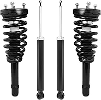 Vista 88 de Detroit Axle - Amortiguadores de puntales para Kia Optima 2011 2012 2013 [construido en Corea, con suspensión deportiva] Puntales delanteros