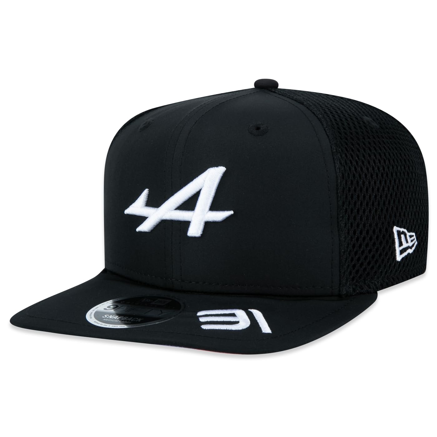 New Era 9Fifty Mesh Snapback Cap - F1 Alpine Esteban Ocon - M/L Black