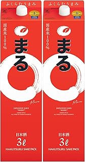 白鶴 サケパック まる 3000ml×2本