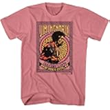 Jimi Hendrix New York City January 1970 Men's Short Sleeve T Shirt Vintage Style Graphic Tees