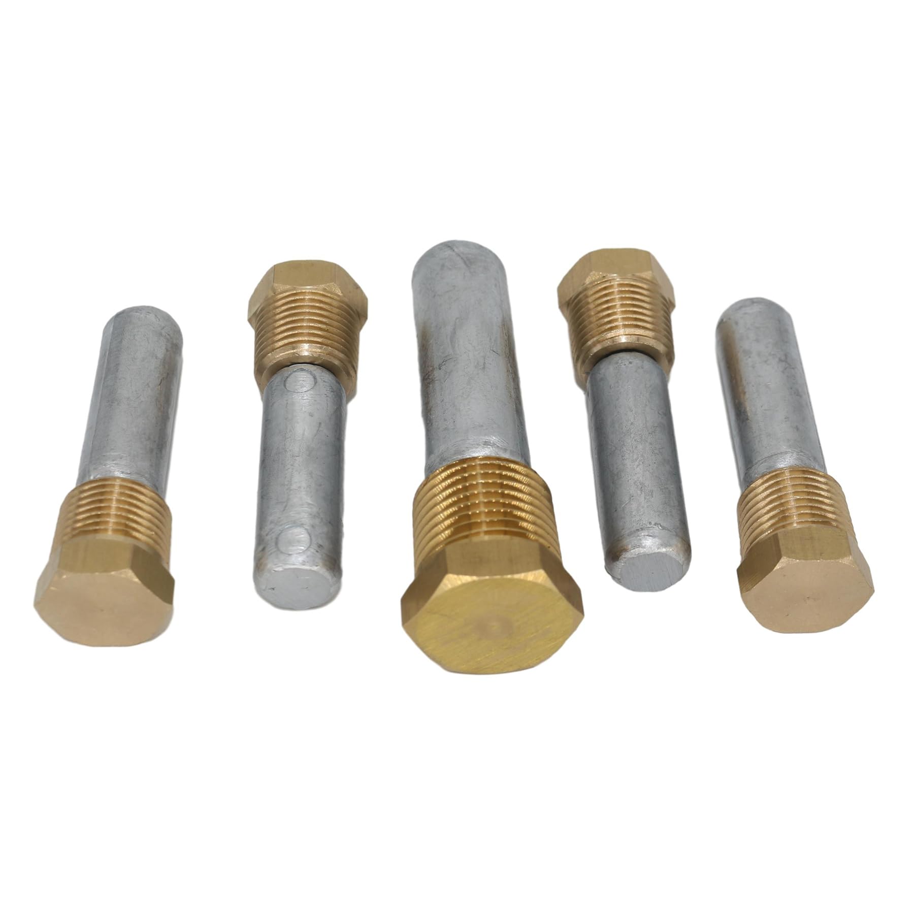 Lot de 5 anodes en zinc pour moteurs Yanmar 6LY 6LPA 6LP et certains moteurs 4LHA 119574-18790 119574-44150