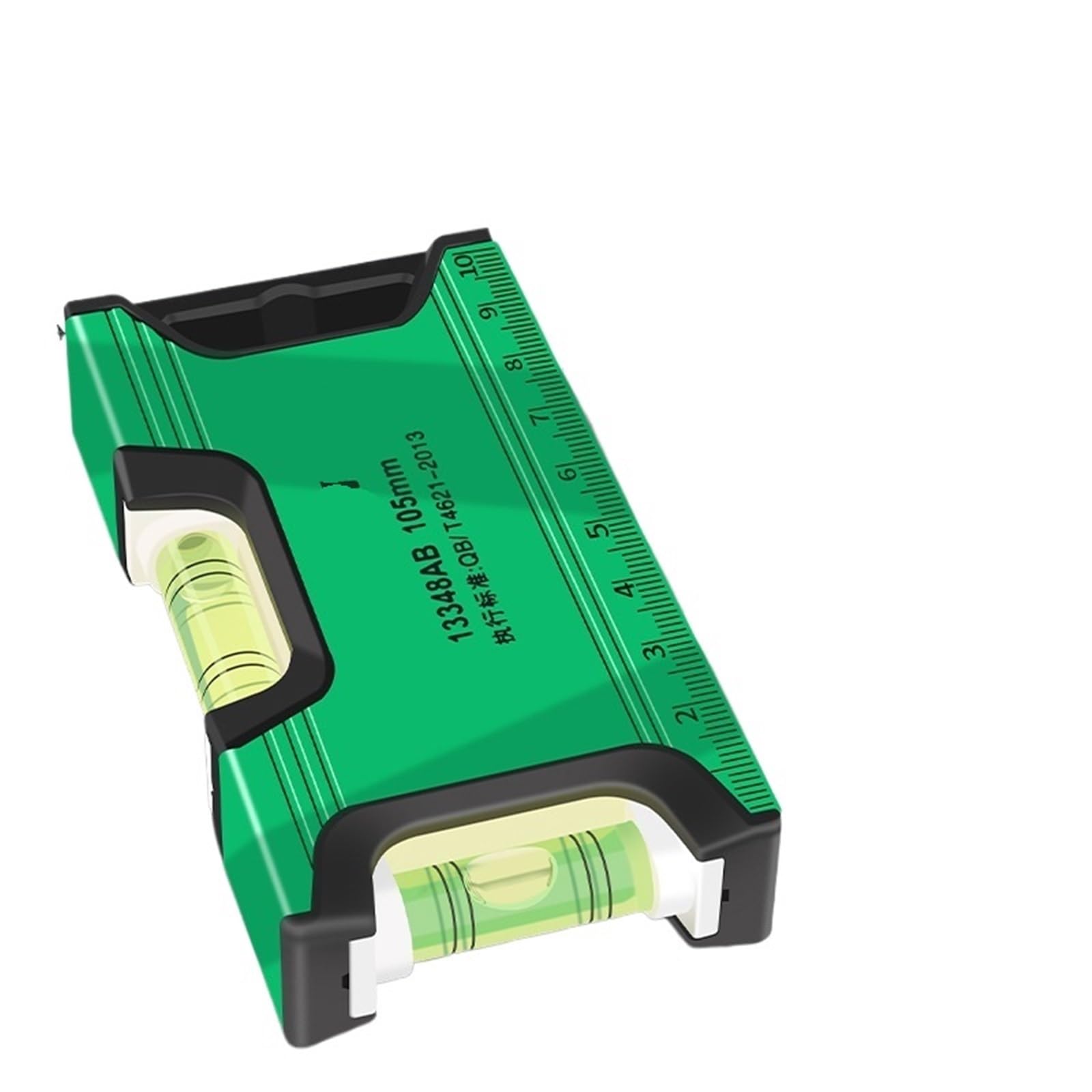 1 livella a bolla magnetica tascabile, livella a bolla, strumento di livellamento for costruzioni in alluminio ad alta precisione(Double bubble 200mm)