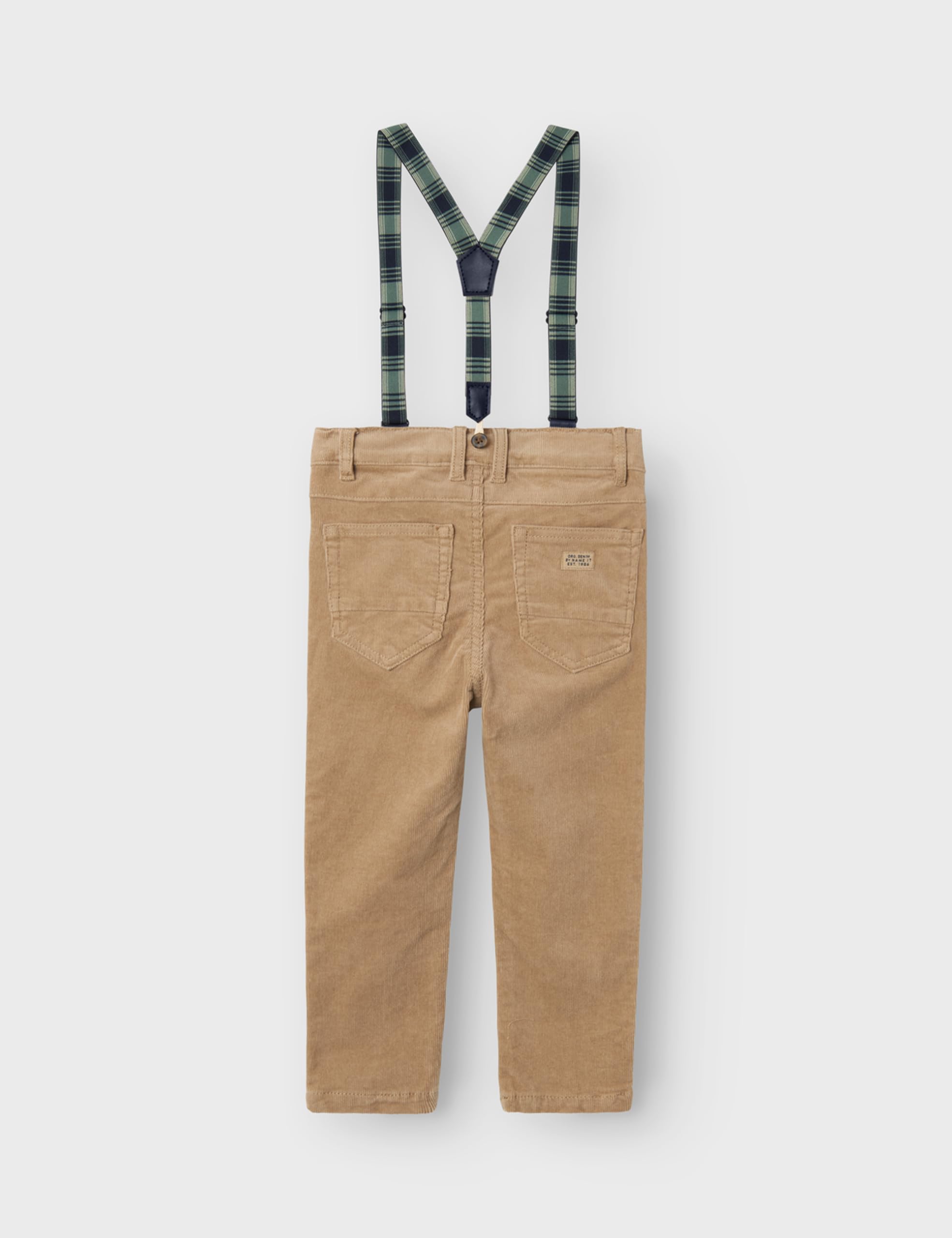 NAME IT Nmmryan Slim Cord Pant W Bra 9666-yy R - spodnie materiałowe Chłopcy