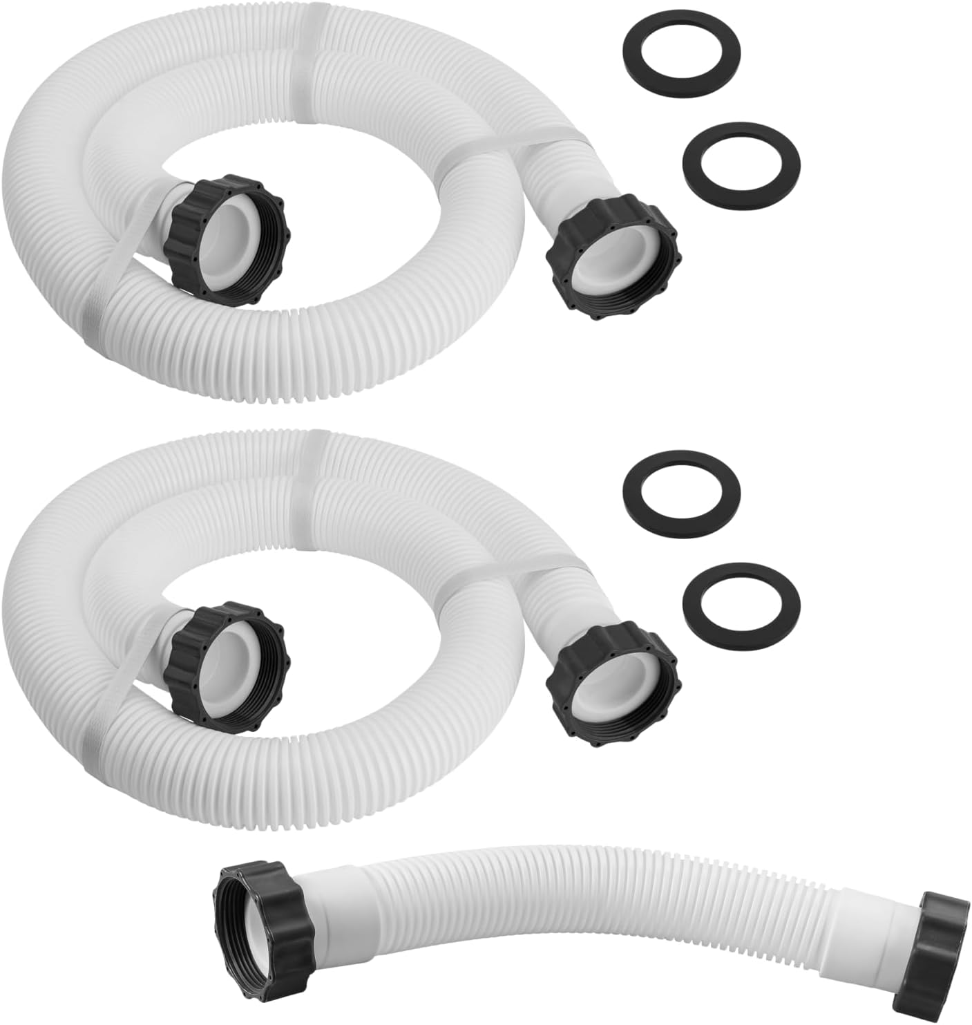 Amazon.com: 1.5 inch Pool Pump Hoses Include 11388 & 29060E Pool Sand ...