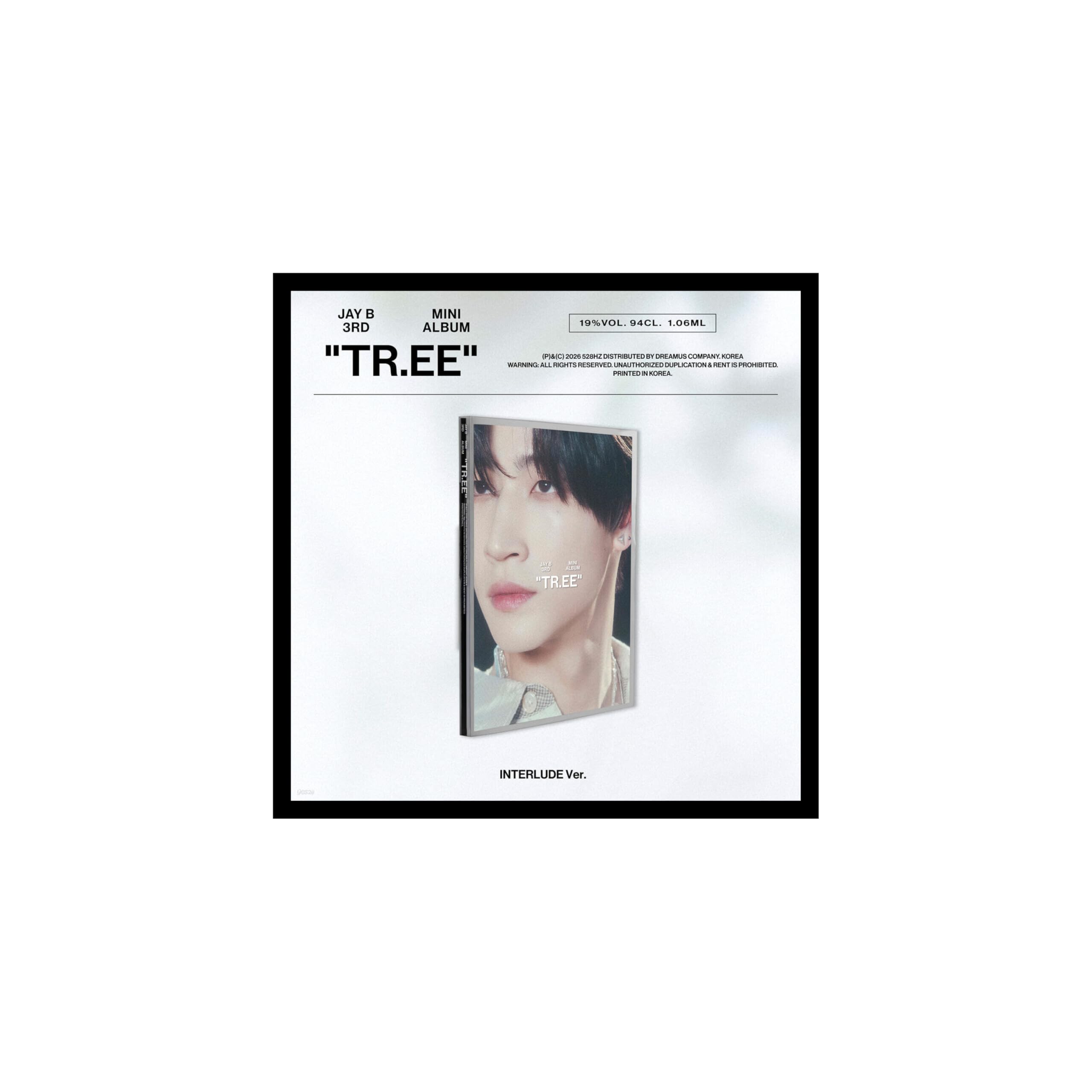 CD K-Pop GOT7 Jay B TR.EE 3er mini álbum Interlude edición coleccionista con seguimiento