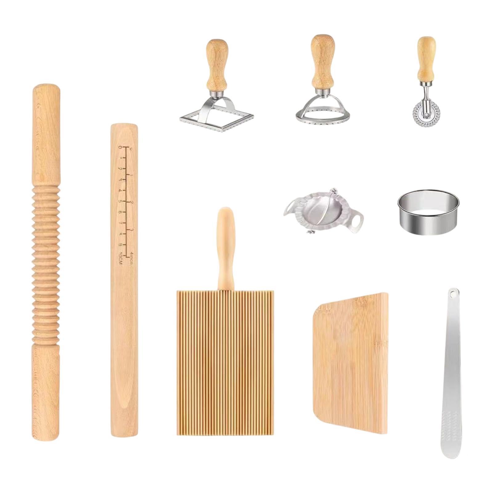 Gnocchi Pasta Maker Rolling Pin Pastas Cutter Kitchen Accessories for Baking-image-45