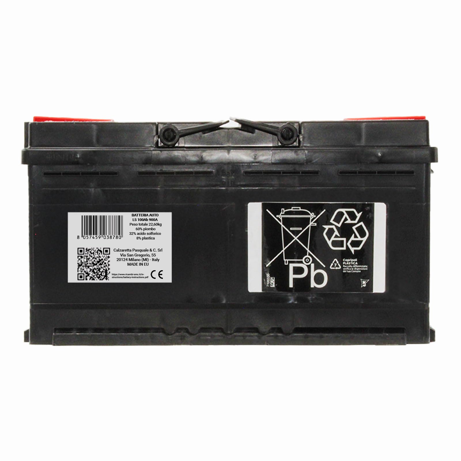 Batteria Auto Speed L5 100 Max 900A