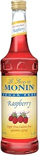Monin Sugar Free Raspberry Syrup, 750 ml