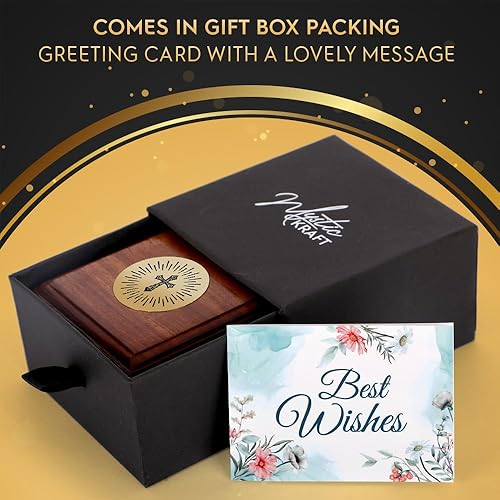 Miniatura 8 de Brújula de bolsillo de latón grabada, Salmo 32:8, regalos de primera comunión, regalos de bautismo para niños, regalos de confirmación, regalos para