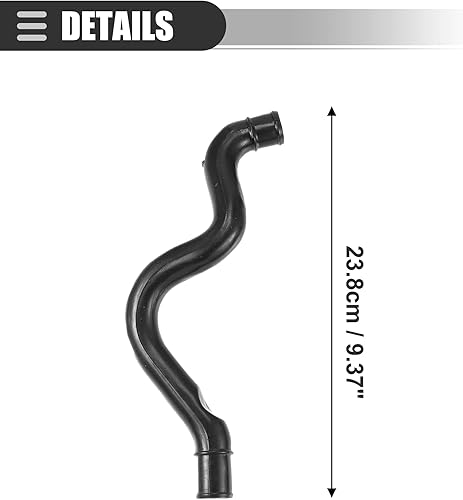 Miniatura 5 de Motoforti Kit de válvula de tubo de manguera de ventilación de cárter, manguera de ventilación del motor, para Audi A3 1998-2003, goma, 06A103213F,