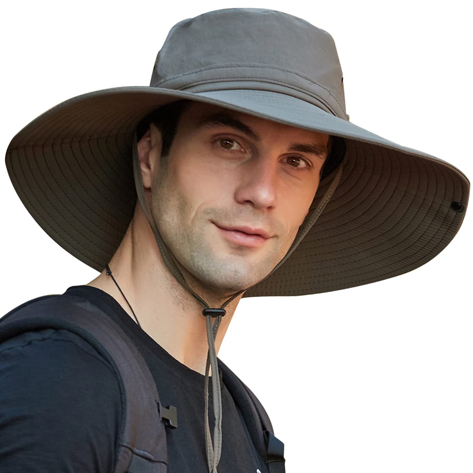Sun Hat for Men/Women, Wide Brim Bucket Hats Certified UPF 50+ UV Protection for Fishing, Gardening, Hiking, Camping