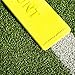Vermont Tennis Court Lines – 16-Piece Set (12 Straight, 4 Corner Markers) – Durable, Non-Slip, High Visibility Fluorescent Yellow – Ideal for All Surfaces