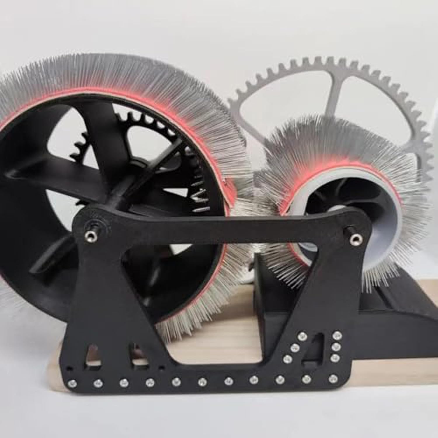 Manuelle Kardiermaschine, Handkurbel-Wollkämmmaschine,Schnelle Farbmischung | Hölzernes Wollmischbrett,Kämmen,Spinnen,Wollfilz-Farbmischer, Für DIY-Bastelarbeiten, Filztiere Herstellen, Handgefertigt