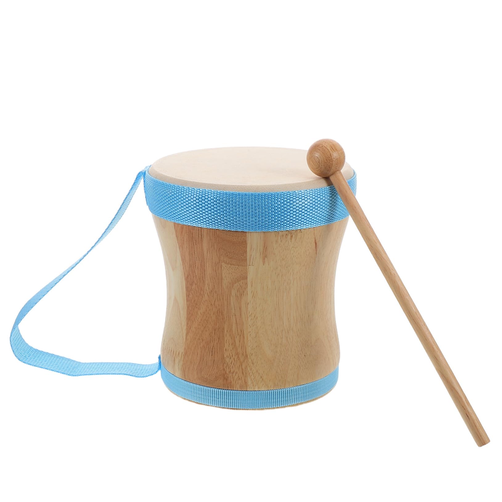 Tamburo Percussione Pecora Strumento Orff Portatile e Avvolgibile per Ragazzo Ragazza Musicista e Yoga con Battimani Semplice e Tradizionale