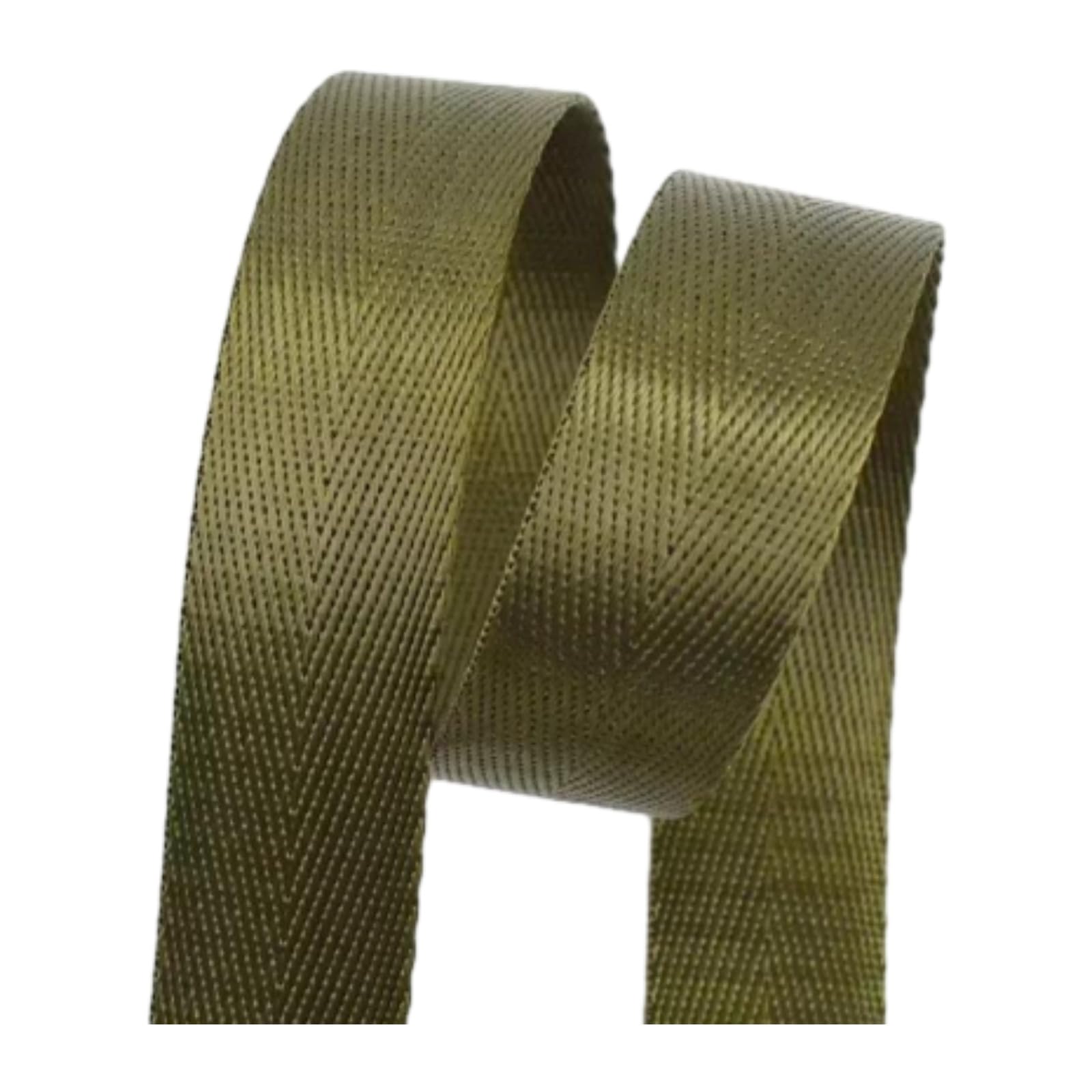 5M 20-38mm Nylon Webbing Band, Strap Bag Backpack Material, Sewing Binding Tape,Armygreen,25mm