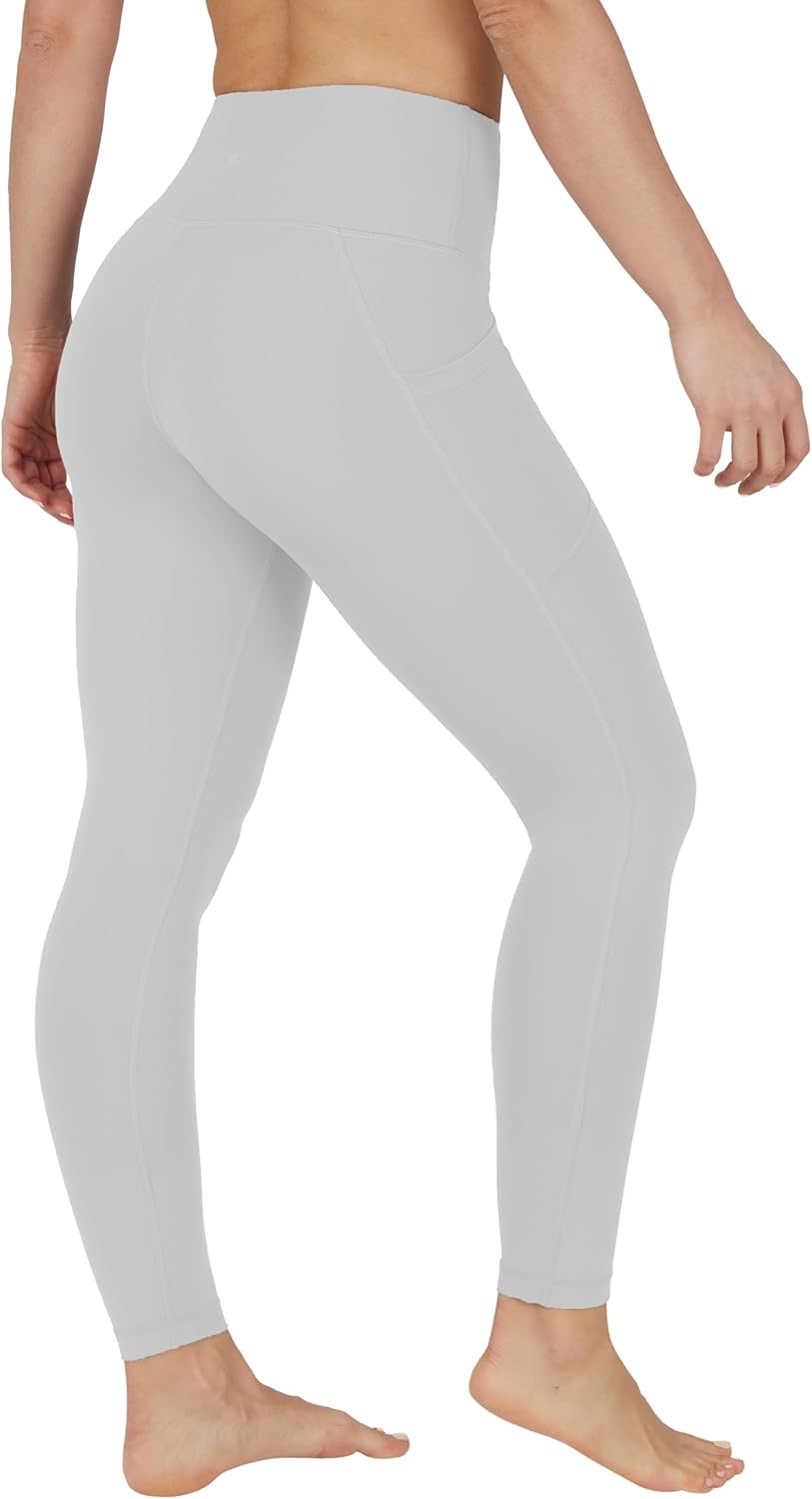 Yogalicious High Waist Ultra Soft 7/8 Ankle Length Leggings with Pockets for Women - Image 5