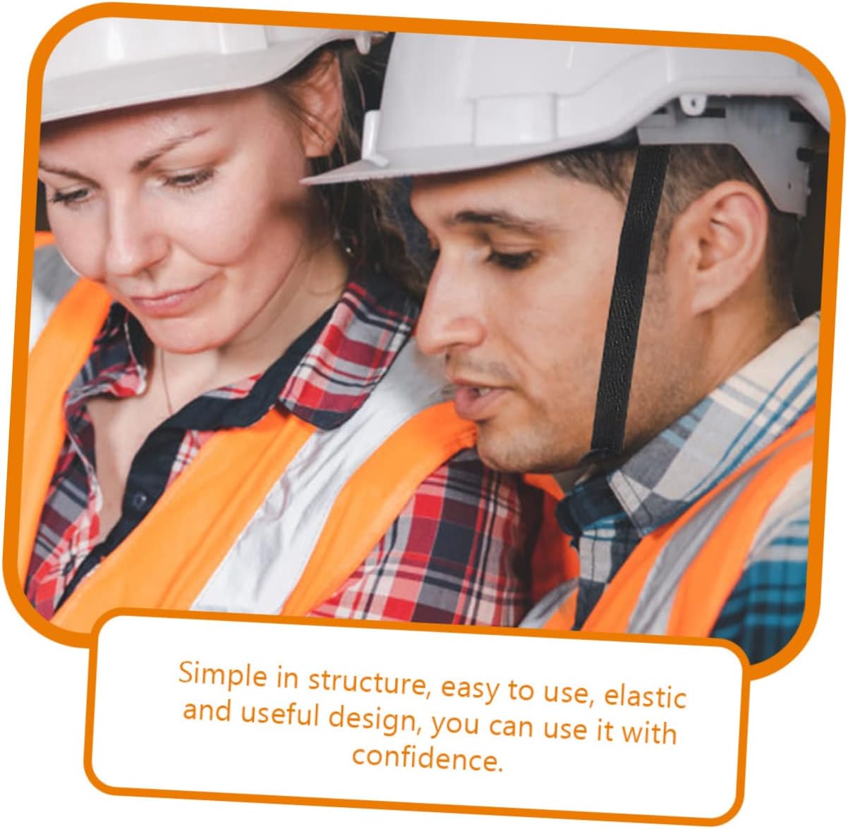 KICHOUSE 3pcs Adjustable Professional Safety Helmet Chin Straps Lightweight Hard Hat Accessories for Construction Sites Portable and Easy to Install Helmet Bands