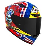 casco suomy speedstar opinioni Multicolor Suomy Track-1 Riot E06 Full Face Helmet S