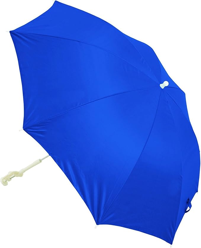 Beach Chair Clamp on Umbrella 4' 2 Pack Blue Patio