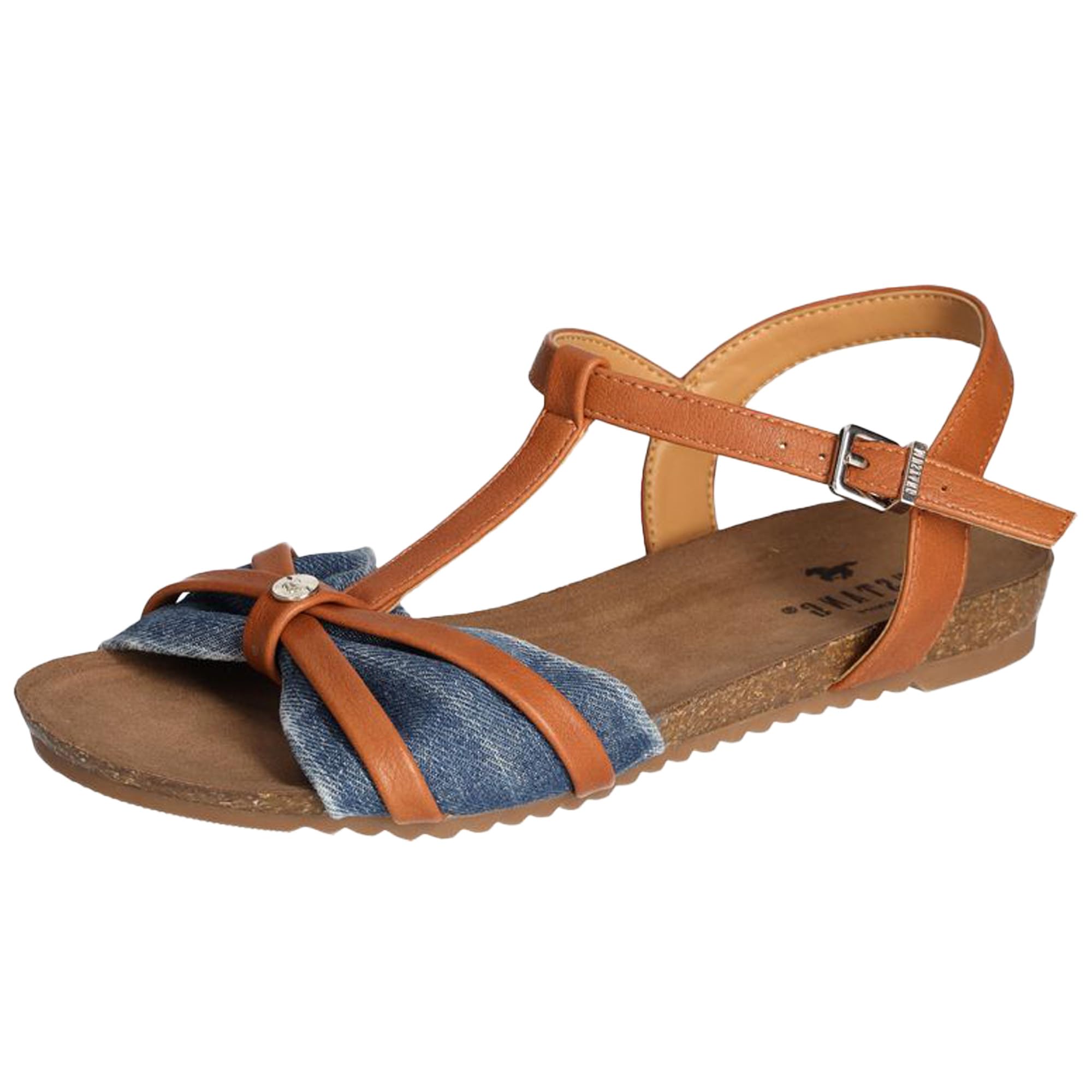 Mustang Shoes Sandalen zomerschoen sandaal riemchensandaal met brede