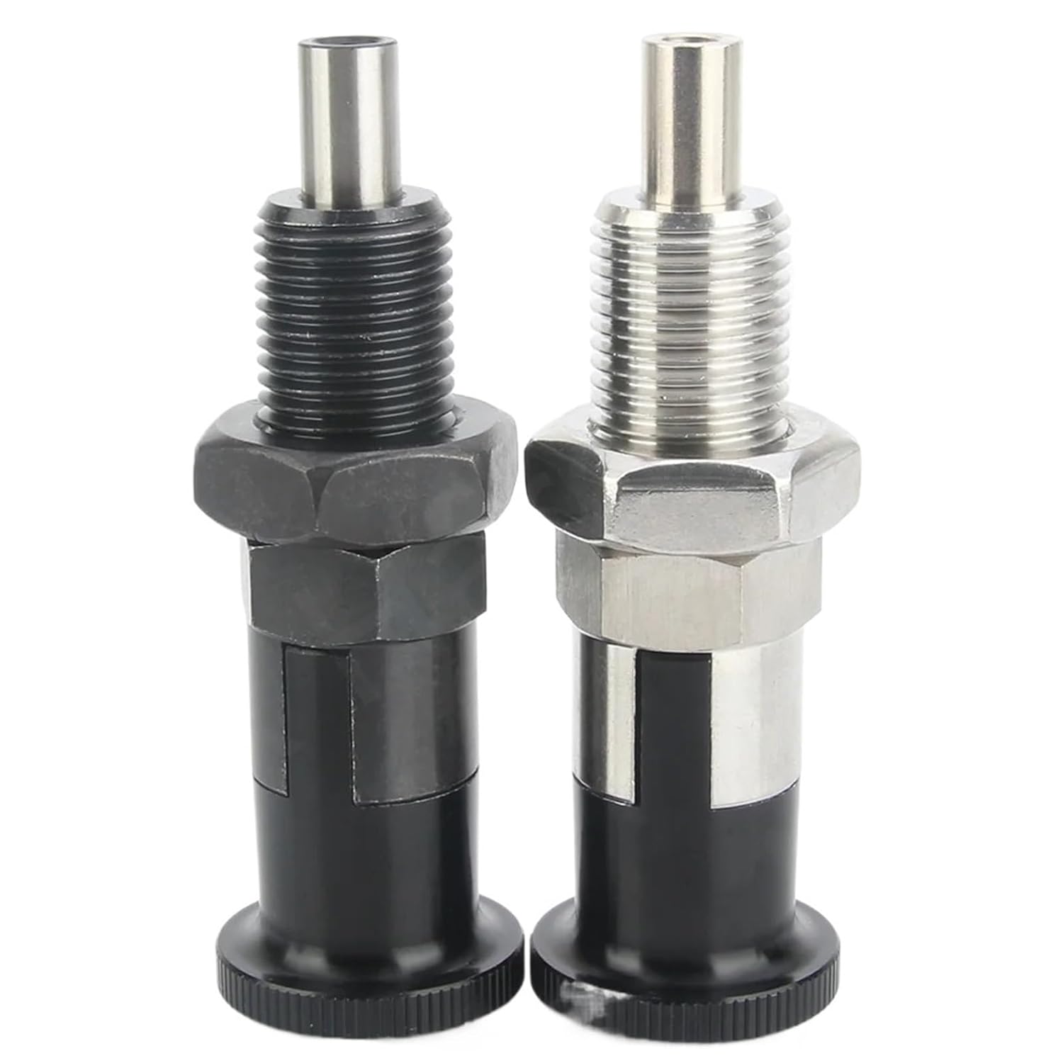 Stainless Steel Carbon Plunger QX211 Index Bolt Spring Elastic Pull Pin Indexing 1Pcs(QX211-BNK,M10L)